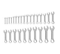 TEKTON Stubby Combination Spanner Set, 27 Pieces (6-32 mm) | WCB90408