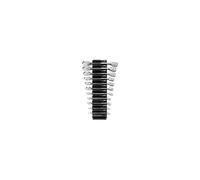 TEKTON Stubby Combination Wrench Set with Modular Wrench Organizer, 11-Piece (1/4-3/4 in.)