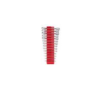 TEKTON Stubby Combination Wrench Set with Modular Organizers, 14-Piece (6-19 mm) | WCB95402