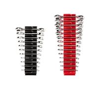 TEKTON Stubby Combination Wrench Set with Modular Organizers, 25-Piece (1/4-3/4 in., 6-19 mm) | WCB95403