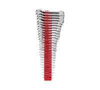 TEKTON Stubby Combination Wrench Set with Modular Organizers, 27-Piece (6-32 mm) | WCB95406