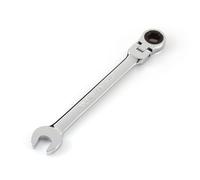 TEKTON WRN57111 Flex-Head Ratcheting Combination Wrench, 11 mm