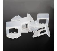 TekTools Tile Levelling System Spacer Clips - Ceramic Tile and Stone Installation, Tile Leveling Spacer for Tile Gap, Tile Levelling Aid, Tile Joint Spacer Tools, 1.5mm Clips (1000 Pack)