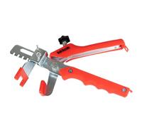 TekTools Tile Levelling Wedge Pliers - Tile Levelling Installation Tool (Red) for Wall, Floor, Ceramic, Stone Tiles. Tile Spacer Pliers - for Clip Wedges
