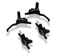Tektro Gemini HD-M520 Hydraulic Disc Brake Set - Black - Choose Hose Length