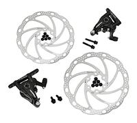 TEKTRO MD-C550 Road Flat Mount Mechancial Disc Brake Set 160mm Rotors, Front and Rear, MH1849
