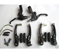 Tektro RM4 (Alloy) V brakes + Levers PAIR (Black) Free UK Postage