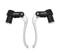 Tektro RX 4.1 Time Trial/TT/Triathlon Bar End Aero Brake Lever Set,Silver, MH1853