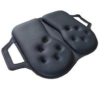 Tektrum THICK Foldable Orthopedic Cool Gel Seat Cushion with Handle for Home, Office, Chairs, Car, Travel -Relief for Back, Sciatica, Tailbone Pain/Discomfort, Promotes Healthy Posture (TD-GS1631-BLK)