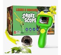 TEKXDD Endoscope for Kids, Snake Camera Toy with Lights, STEM Educational Science Toy for Outdoor Garden Camping Nature Exploration