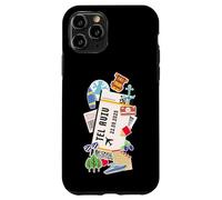 Tel Aviv Boarding Pass Jerusalem Ticket Famous Landmarks Case for iPhone 11 Pro