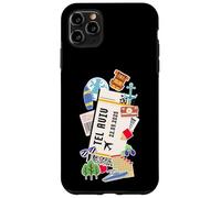 Tel Aviv Boarding Pass Jerusalem Ticket Famous Landmarks Case for iPhone 11 Pro Max