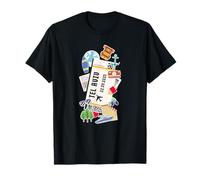 Tel Aviv Boarding Pass Jerusalem Ticket Famous Landmarks T-Shirt