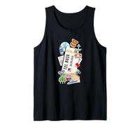 Tel Aviv Boarding Pass Jerusalem Ticket Famous Landmarks Tank Top