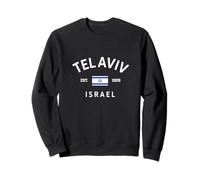 Tel Aviv Israel Est. 1909 Israeli Flag Souvenir Sweatshirt