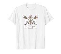 Tel Aviv Israel Naval - Tel Aviv Israel Value Graphic T-Shirt, Men, White, L