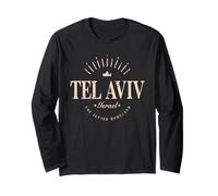 Tel Aviv Israel | Tel Aviv Israel Modern Long Sleeve T-Shirt