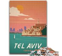 Tel Aviv Jigsaw Puzzles for Teenagers 2000 Jigsaws,for Educational Game Challenge Toy Unique Home Decor And Gifts (70X100cm)