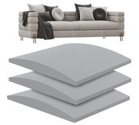 Tel Charme * Couch Cushion Support for Sagging Seat, 50 x 50CM Sofa Support Strengthener Boards for 3 Seater, High Density Curved Foam Sofa Rejuvenator Boards, Under-Cushion Sag Repair