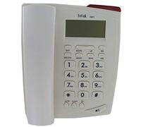 TEL UK 18071W Venice Phone Caller ID Telephone - White