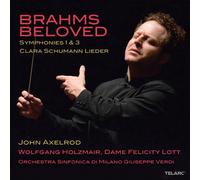 TEL3465902 Os Di Milano Verdi/Axelrod Brahms Beloved II Double CD NEW