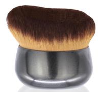 TELAIN Extra Large Body Makeup Brush - 75 mm Wide Kabuki Brush for Self-Tanner, Leg Makeup & Bronzer, Ideal for Sunscreen, Face & Back Application (Black)