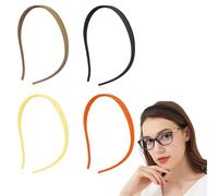 TELAIN Pack of 4 No Pressure Headband for Women Non-slip, Thin for Glasses Wearers, Comfortable Invisibobble for Ladies' Hair