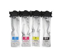 Teland Compatible T9441 T9442 T9443 T9444 Ink Cartridges for Epson Workforce Pro WF-C5790DWF WF-C5710DWF WF-C5210DW WF-C5290DW (1 Black/1 Magenta/1) Yellow)