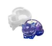 Telanza Door - Cat Shape Silicone Mould for Cement and Clay Casting, DIY Craft Mould for Candelabra Making, Holiday Decorations, Centres for Paving