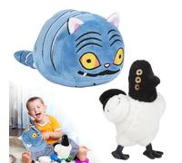 TELAOBAN Kpop Plush Tiger, Kpop Dem0ni Hunter Plush Toy, Dem0ni Hunter Tiger Plush Toy, Kpop Fan Gift, Halloween Decoration, Collectible