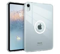 Telaso for iPad mini 7 A17 Pro 2024/iPad Mini 6 2021 8.3 Inch iPad mini 7th/6th Gen Magnetic Case, Transparent Back Soft TPU Bumper Military Grade Protective Case for iPad mini 7/Mini 6, Clear