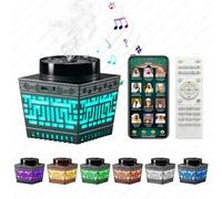 Telawah Bakhoor Incense Burner with Quran, Remote Controlled Speaker and App, Azan Bluetooth Speaker