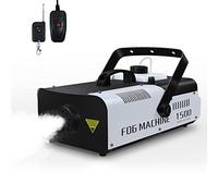 Telbum Fog Machine 1500 Watt and 16000 CFM Fog with with 2 Sets of Controllers, Professional Smoke Machine for DJ Stage Halloween Party Wedding Christmas
