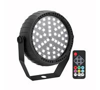 Telbum Strobe Lights, 54 Super-Bright RGB LEDs Mini Strobe Light for Parties, Halloween Strobe Lights with Remote Control, Sound Activated & Speed Control Plug-In Flash Light for Room DJ Stage Wedding