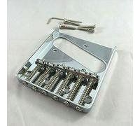 Tele 6-Saddle 'Ashtray' Style Bridge - Chrome - To Fit Vintage Fender Telecaster