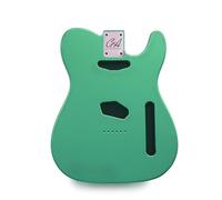 Tele Guitar Body Nitro, Poly, Unfinished Alder Ash Guitar Anatomy® Telecaster (2-Piece Alder - Metallic Race Green - Nitro Satin)