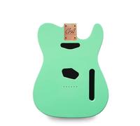 Tele Guitar Body Nitro, Poly, Unfinished Alder Ash Guitar Anatomy® Telecaster (2-Piece Alder - Seafoam Green - Poly Gloss)