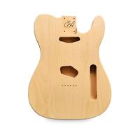 Tele Guitar Body Nitro, Poly, Unfinished Alder Ash Guitar Anatomy® Telecaster (2-Piece Alder - Unfinished)
