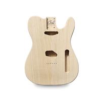 Tele Guitar Body Nitro, Poly, Unfinished Alder Ash Guitar Anatomy® Telecaster (2-Piece Ash - Unfinished)