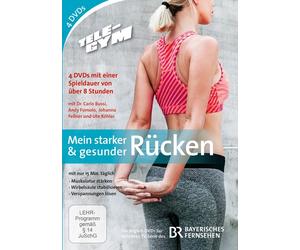 TELE-GYM Mein starker & gesunder Rücken Box (DVD) Dr. Carlo Bussi Andy Furmolo