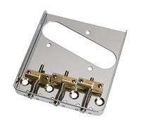 Telecaster Compatible Vintage Bridge Ash-Tray Style BT005 - Chrome