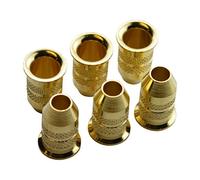 Telecaster/Stratocaster Compatible Bullet String Ferrules - Gold