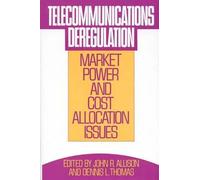 Telecommunications Deregulation - 9780899305721