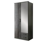 Teleford 2 Door 2 Drawer Wardrobe