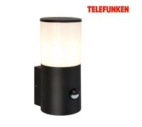 LED Outdoor Wall Light IP44 Motion Sensor E27 30s Timer Exterior Lamp Black