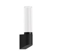 Telefunken LED Outdoor Wall Lamp Bristol Black IP44 8W 850lm Neutral White