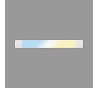 TELEFUNKEN - LED Under-Unit Light 60 cm, Kitchen, LED Strip Kitchen Cabinet, Workshop Lamp, Light Colour Adjustable in 2 Levels Via Light Switch, 18 W, 2100 Lm, White