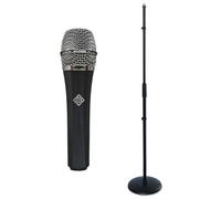 Telefunken M80 Standard Microphone with Keepdrum Microphone Stand Straight