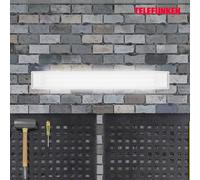 Telefunken Maat LED ceiling light, 60 cm long, white, 840