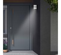 Telefunken Toledo LED sensor outdoor wall light black 4,000 K